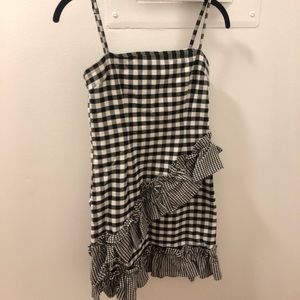 Lovers and friends gingham dress, small